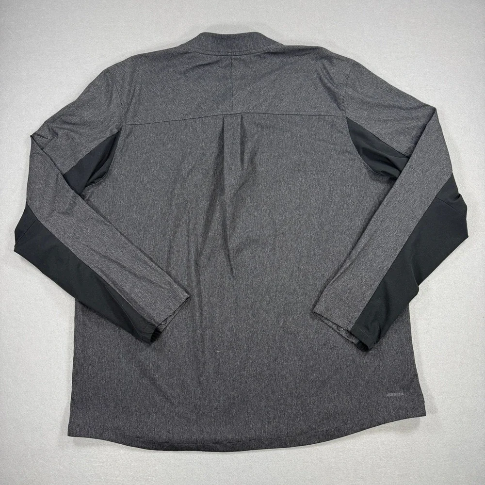 Nike‎ Golf Shield Pullover Mens XL Gray 2018 PGA Championship Bellerive Snap